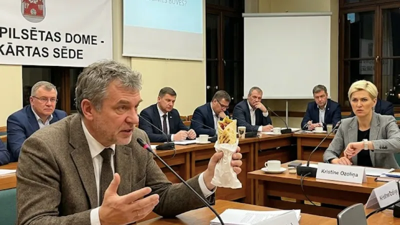 Rīgas dome trīs stundas debatēja par kebaba cenas pieaugumu